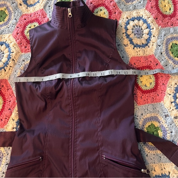 Joseph Ribkoff Purple Midi Dress with Zipper - Picture 5 of 7